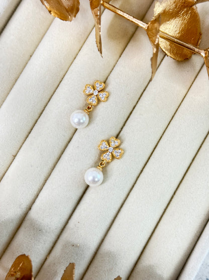 Rose Gold Earrings 1590