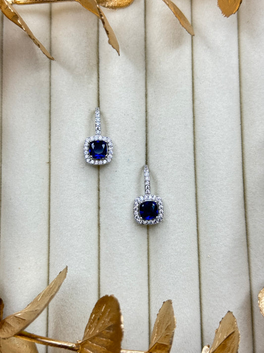 White Gold Earrings 1668