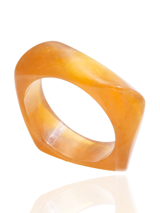 acrylic bangle, maximalist bangle, unique design bangle, bangle for her, gift idea for her, bangle bracelet, cuff bangle, bold bangle, statement bangle, bold bracelet, timeless jewellery, Australia bangle, resin bangle, brown bangle, colored acrylic bangle, colored bangle
