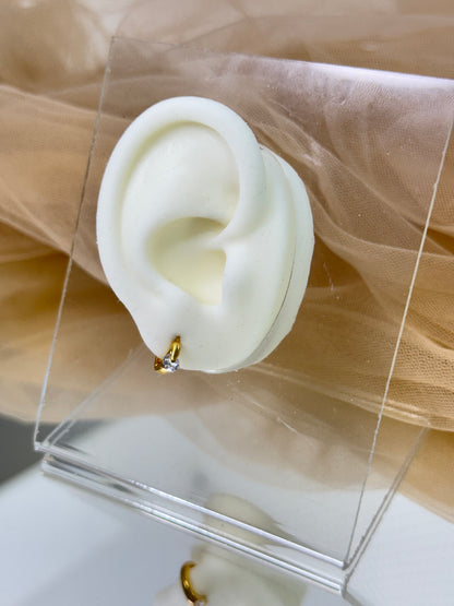 Yellow Gold Earrings 3840