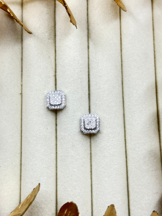 White Gold Earrings 1701