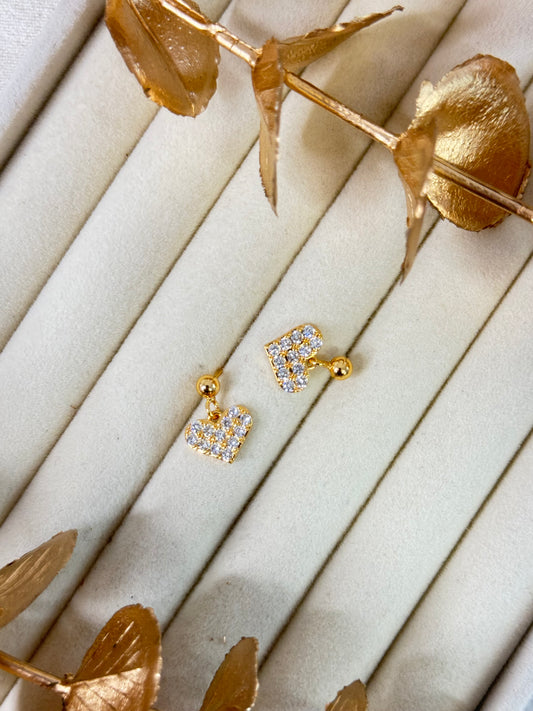 Rose Gold Earrings 1604