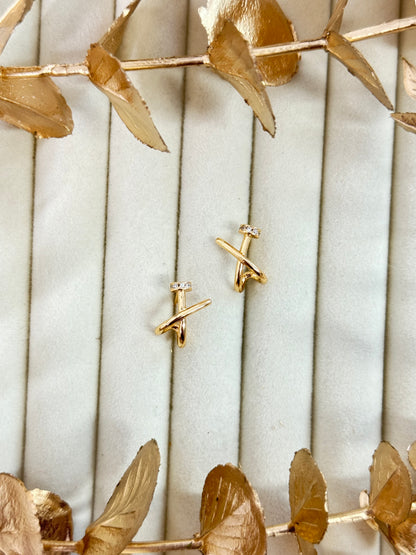 Rose Gold Earrings 1615