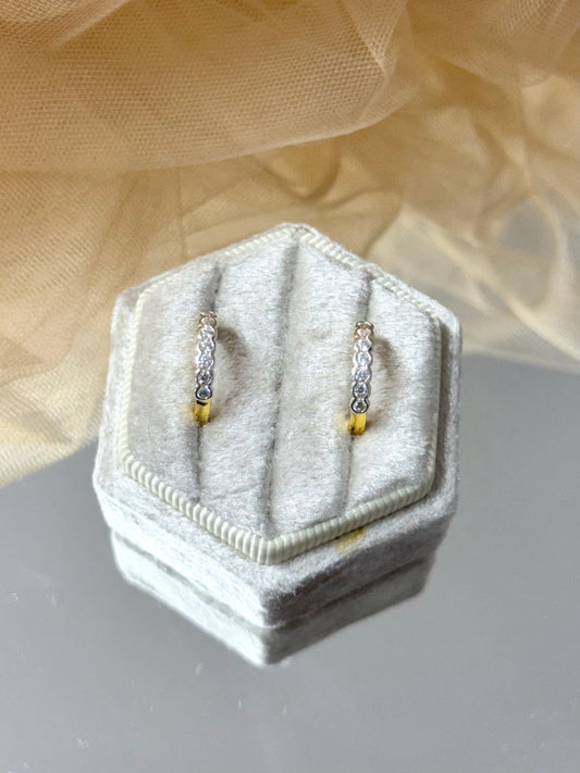 Yellow Gold Earrings 4787
