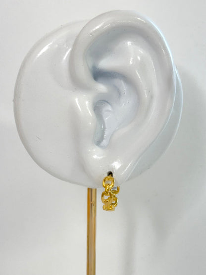 Yellow Gold Earrings 4560