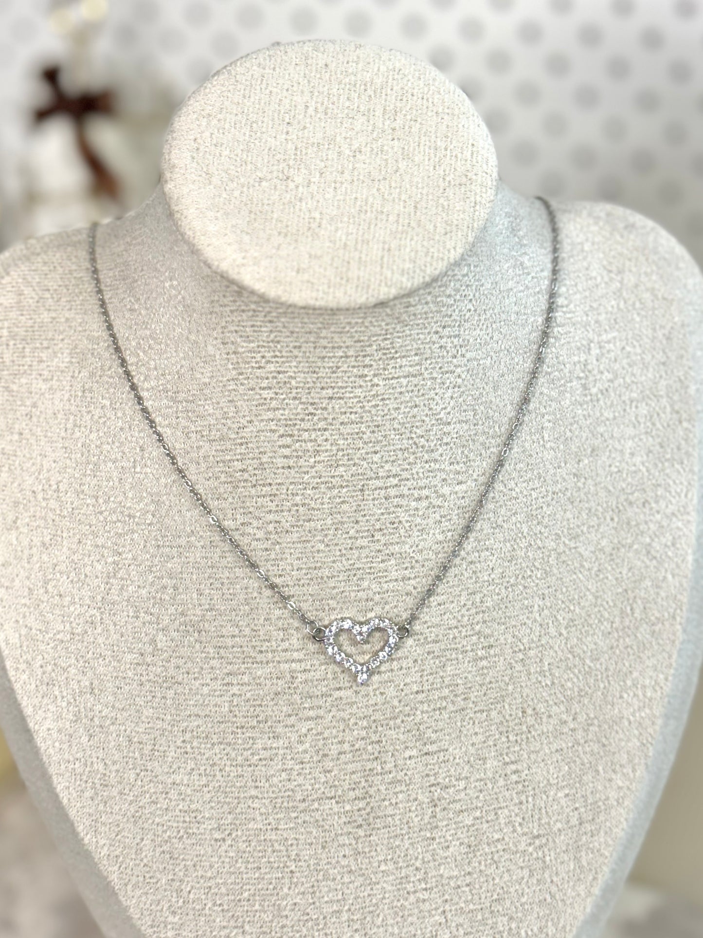 Yrana Heart in Silver | Necklace 4585