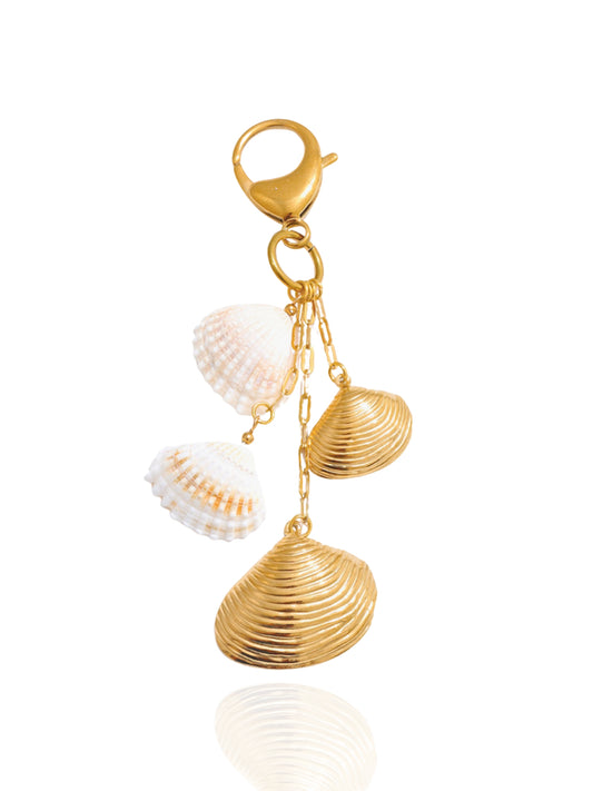 keychain, charm accessory, chilli charm keychain, heart charm keychain, shell charm keychain, seashells, cute charm keychain, keychain accessory
