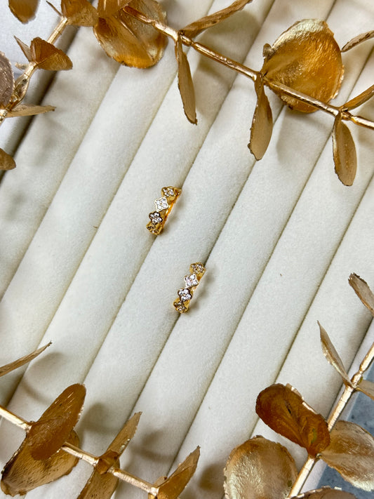 Rose Gold Earrings 1646