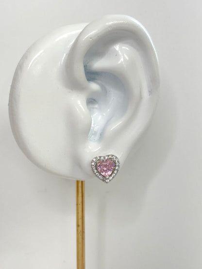 White Gold Earrings 4543
