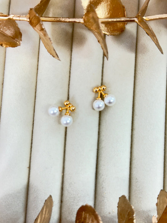 Rose Gold Earrings 1594