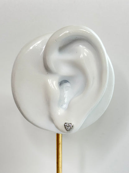 White Gold Earrings 4545