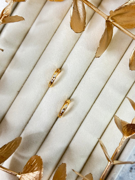 Rose Gold Earrings 1631