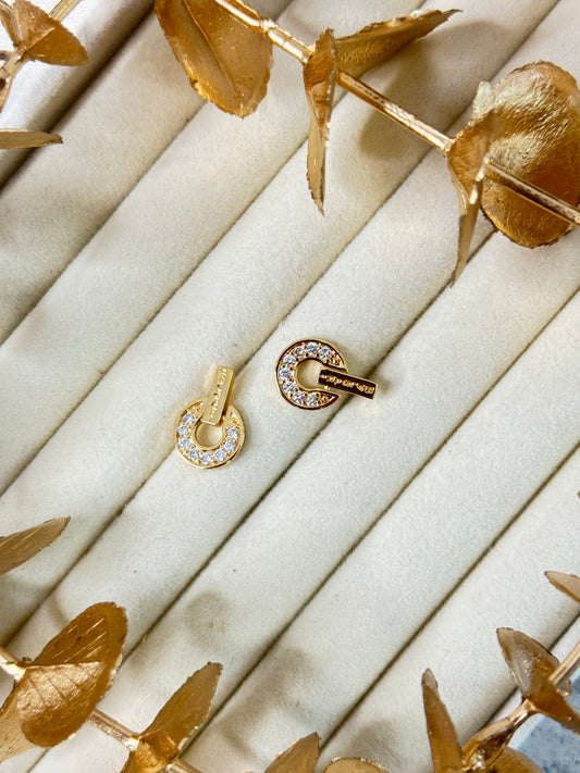 Rose Gold Earrings 1613