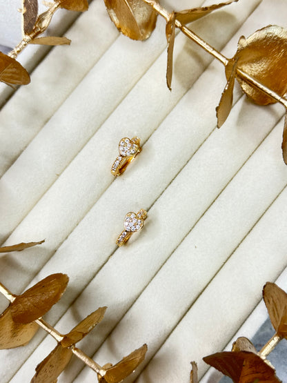 Rose Gold Earrings 1638
