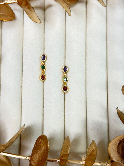 Rose Gold Earrings 1654