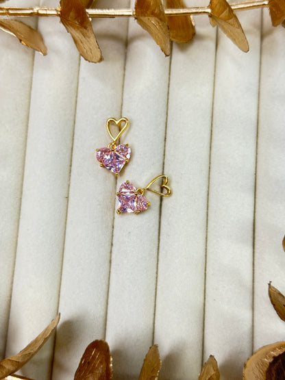 Rose Gold Earrings 1658