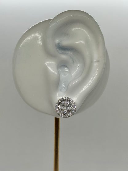 White Gold Earrings 4760