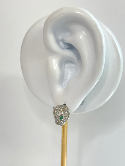 White Gold Earrings 1666
