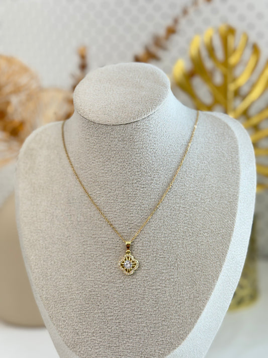Leah Clover Necklace 758