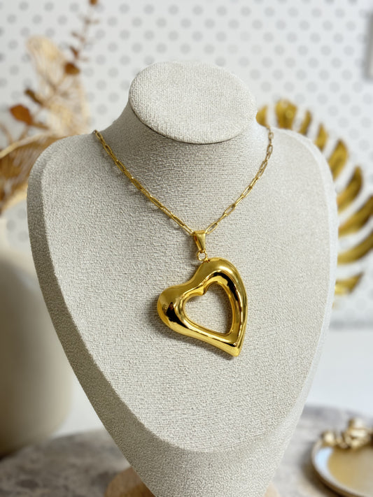 Large Heart Necklace 193