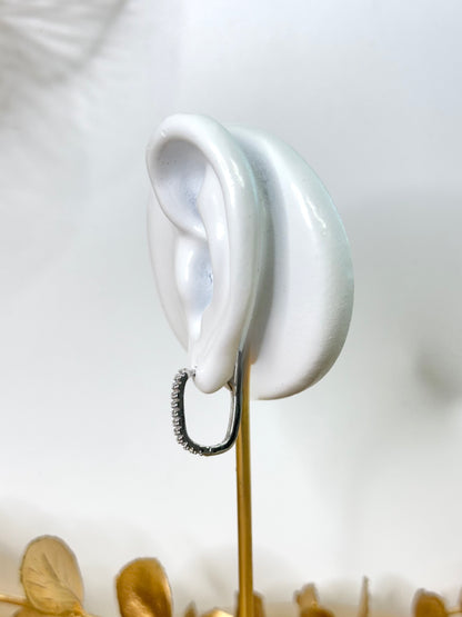 White Gold Earrings 4246