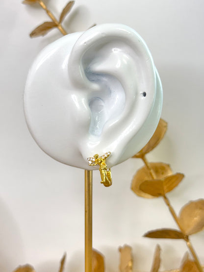 Yellow Gold Earrings 4229