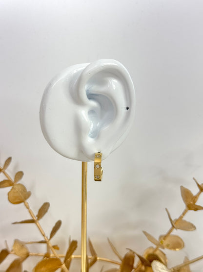 Elegant Misty Clover earrings with a soft, ethereal finish, Dainty Misty Clover stud earrings with a delicate, dreamy design, Gift Ideas Jewellery, Water Proof Jewellery