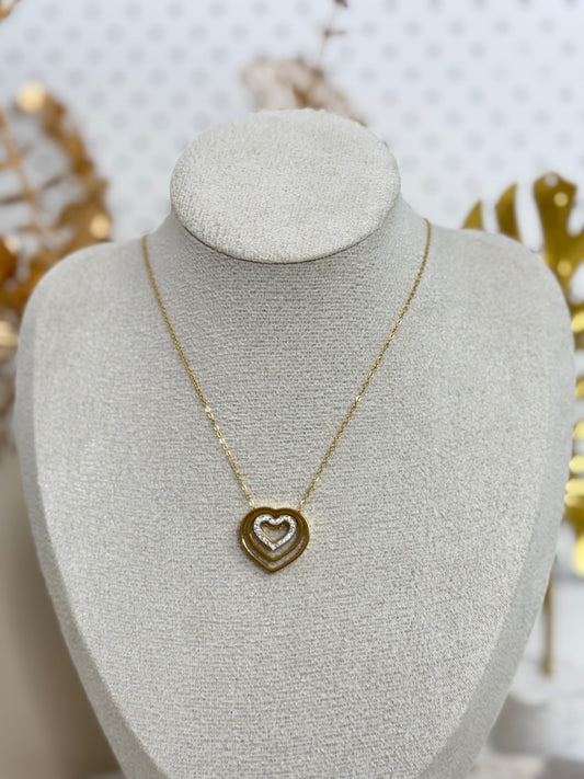 Elsa Heart Necklace 210