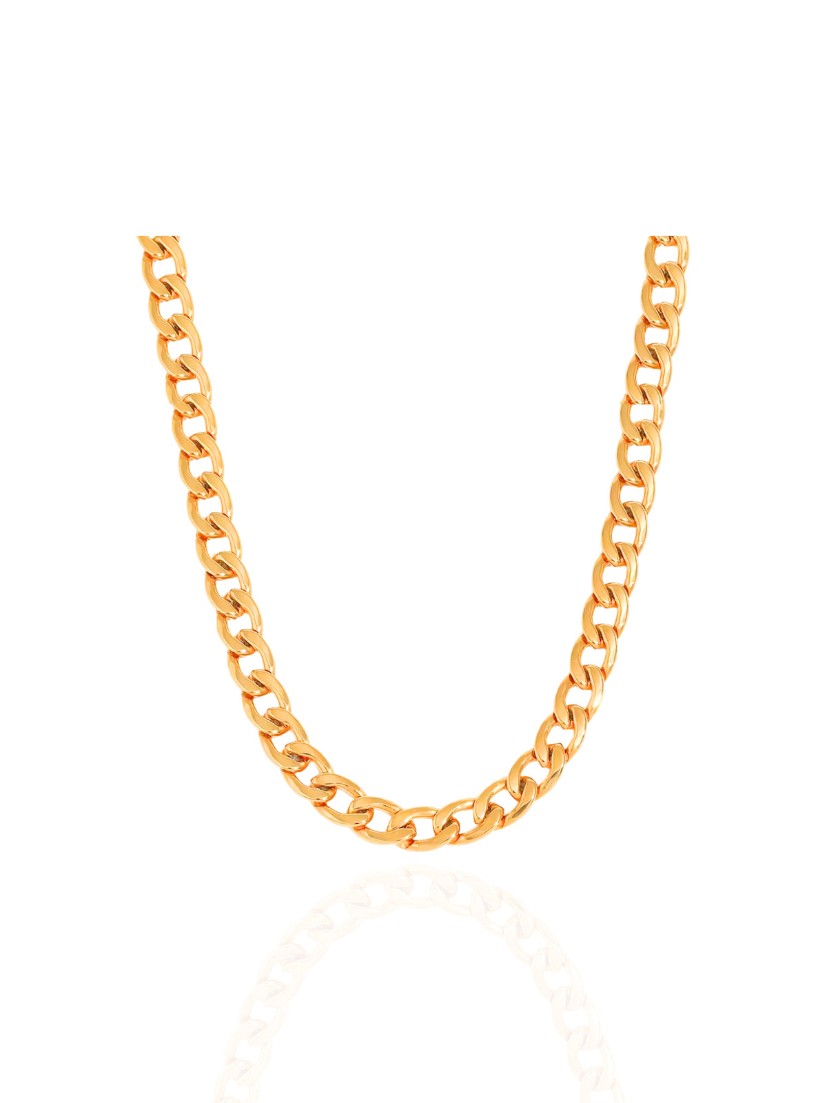 SDRO, cuban chain necklace, statement necklace, versatile necklace, thick chain necklace, bold necklace, chain necklace, cuban chain, fashion necklace, N3439
