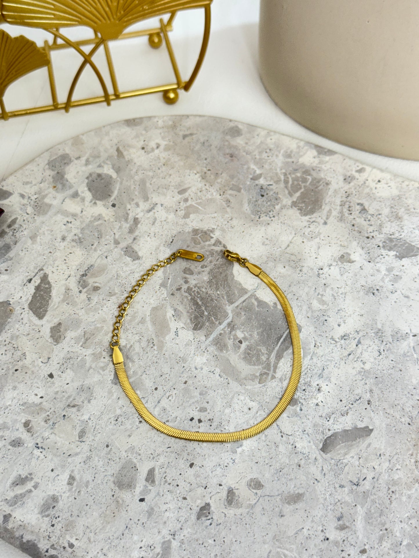 Flat Chain Bracelet 236