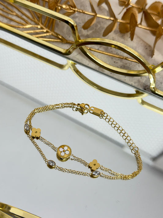 Hanna Clover Bracelet