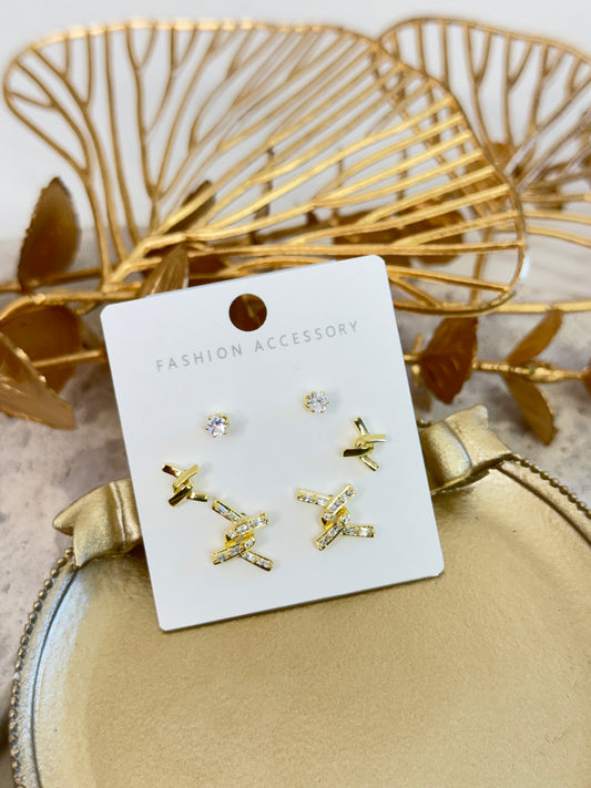 Stud Earring Set 690