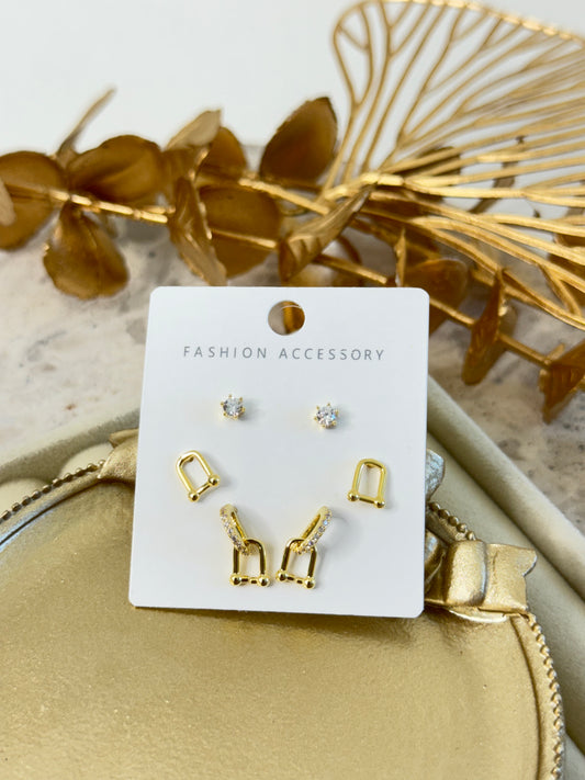 Stud Earring Set 698