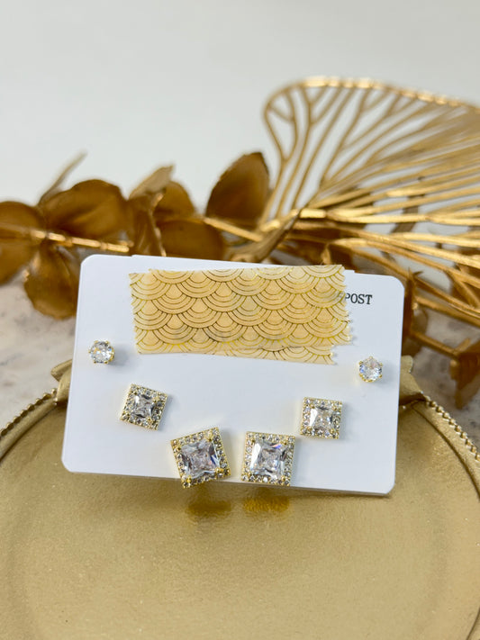 Stud Earring Set 704