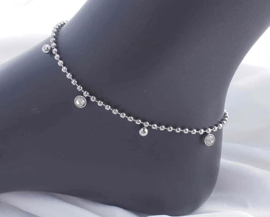 Dakota in Silver | Anklet 965