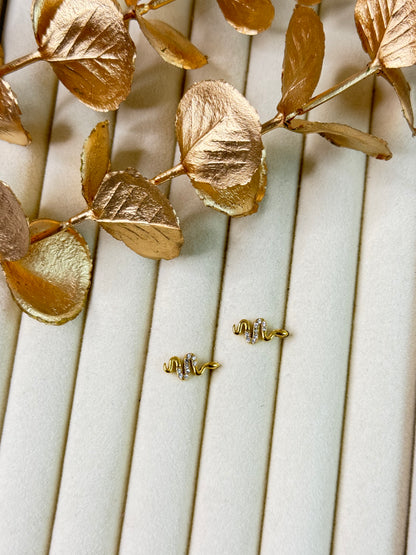 Snake Stud Earrings 1186