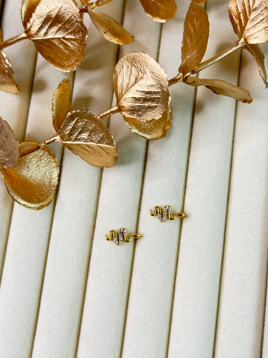 Snake Stud Earrings 1186