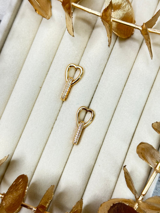 Rose Gold Earrings 1664