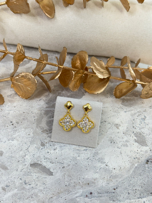 Yellow Gold Earrings 1909
