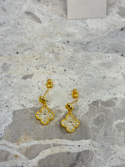 Yellow Gold Earrings 1909