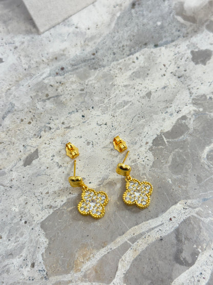 Yellow Gold Earrings 1909