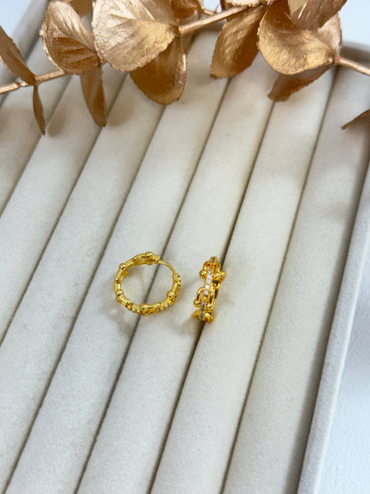 Yellow Gold Earrings 1911