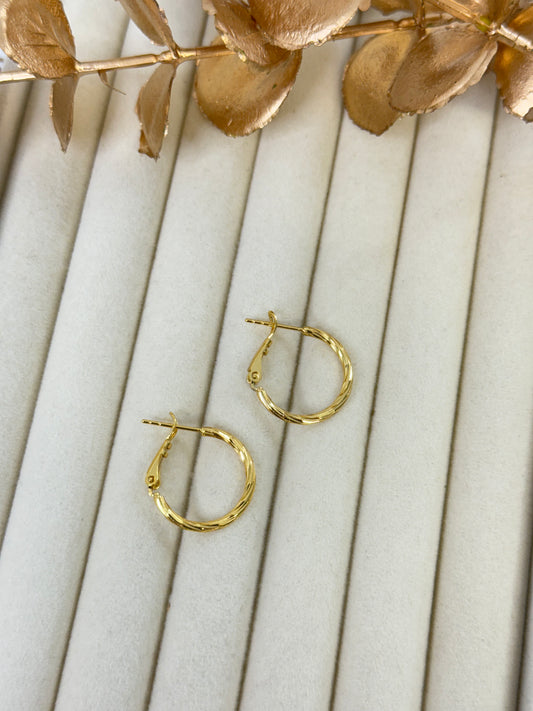 Yellow Gold Earrings 1918
