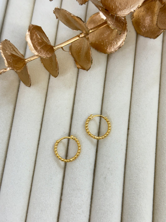 Yellow Gold Earrings 1923