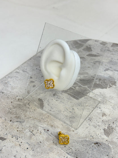 Yellow Gold Earrings 1907