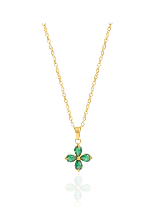 timeless jewellery, perfect gift for her, elegant necklace, charm necklace, best gift for her, classic gold chain necklace, stylish gift, statement necklace, versatile necklace, necklace Australia, chain necklace, o-chain necklace, simple necklace, colorful necklace, gold necklace, green necklace, pink necklace, black necklace, white necklace, flower necklace, green flower pendant, pink flower pendant, black flower pendant, white flower pendant, chic pendant necklace