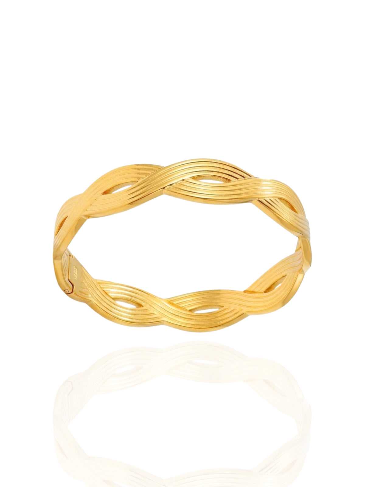 SSDXJ, timeless bangle, cuff bangle, gold cuff bangle, statement bangle, widen woven bangle woven bangle design, infinity design bangle, woven design bangle, versatile bangle, statement bangle, fashion bangle, chic bangle, fashion bangle, elegant bangle