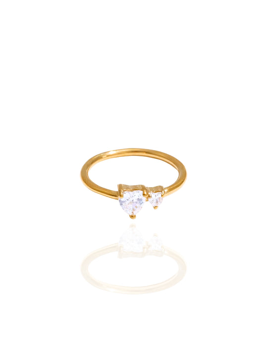 timeless jewellery, perfect gift for her, elegant jewellery, dainty jewellery, simple jewellery, fashion accessories, sleek jewellery, trendy jewellery, lightweight ring, stylish jewellery, simple ring, statement ring, ring Australia, pearl design ring, ring with stones, classic gold ring, gold ring, double heart ring, simple ring, ring with stones, ball ring, steel ball ring, geometric ring, unique design ring, minimalist ring, flower design ring, flower ring, double heart design ring