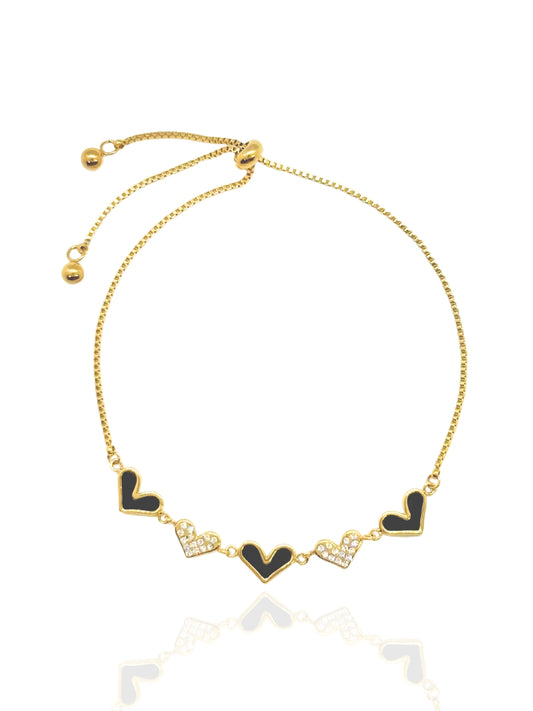 timeless jewellery, perfect gift for her, elegant bracelet, charm bracelet, best gift for her, classic gold chain bracelet, stylish gift, statement bracelet, versatile bracelet, bracelet Australia, gold bracelet, lucky charm, cute bracelet, dangling bracelet, heart design bracelet, bracelet with stones, adjustable bracelet
