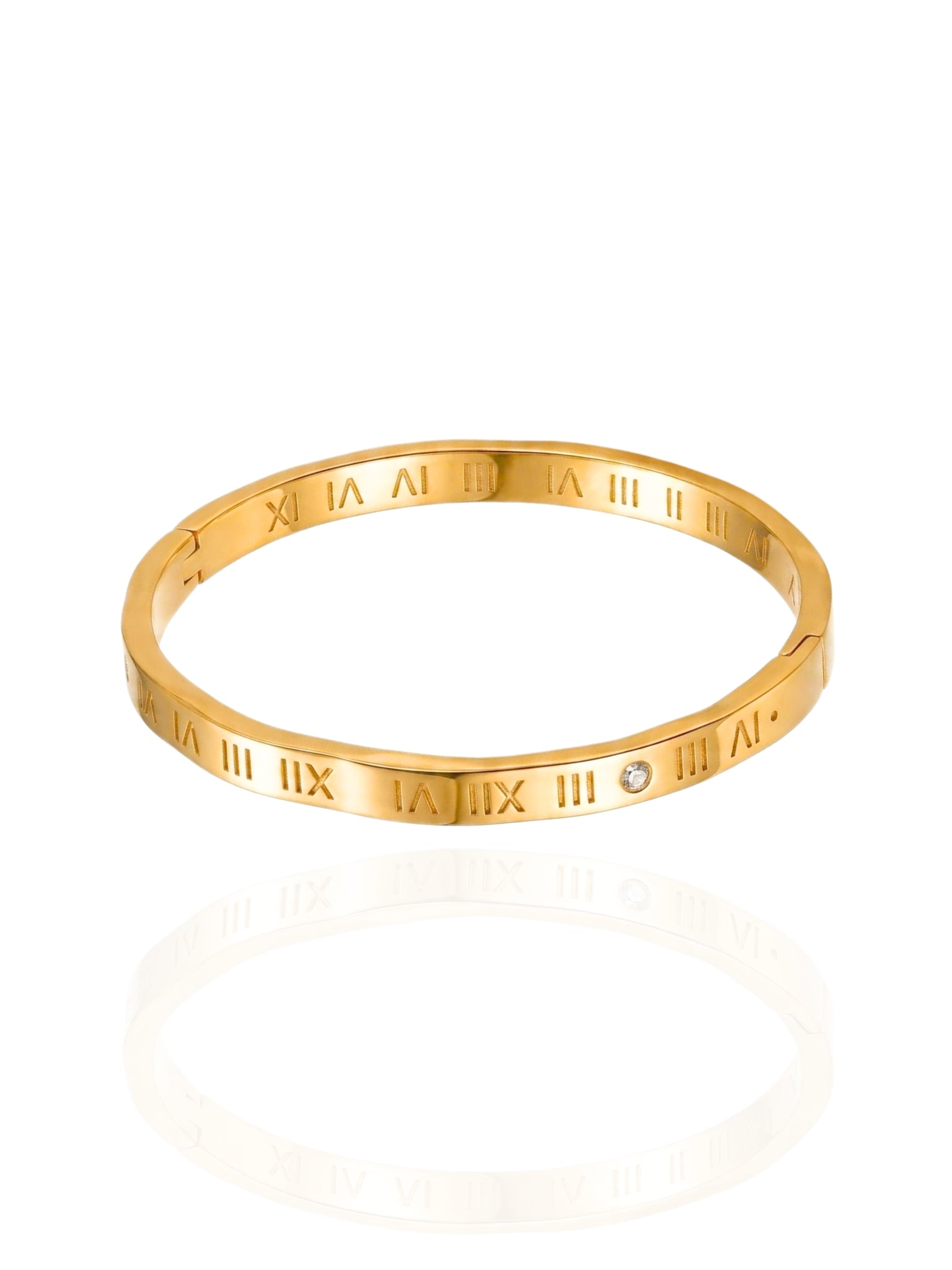 timeless jewellery, perfect gift for her, elegant jewellery, elegant bracelet, charm bracelet, dainty jewellery, simple jewellery,  fashion accessories, sleek jewellery, trendy jewellery, lightweight bangle, stylish jewellery, simple bangle, classic gold bangle, bangle with stones, heart design bangle, flower bangle, statement bangle, best gift for her, classic gold chain bangle, stylish gift bracelet Australia, gold bracelet, gold bangle, roman numeral bangle, vintage bangle